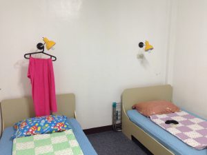 フィリピン留学の学生寮2人部屋